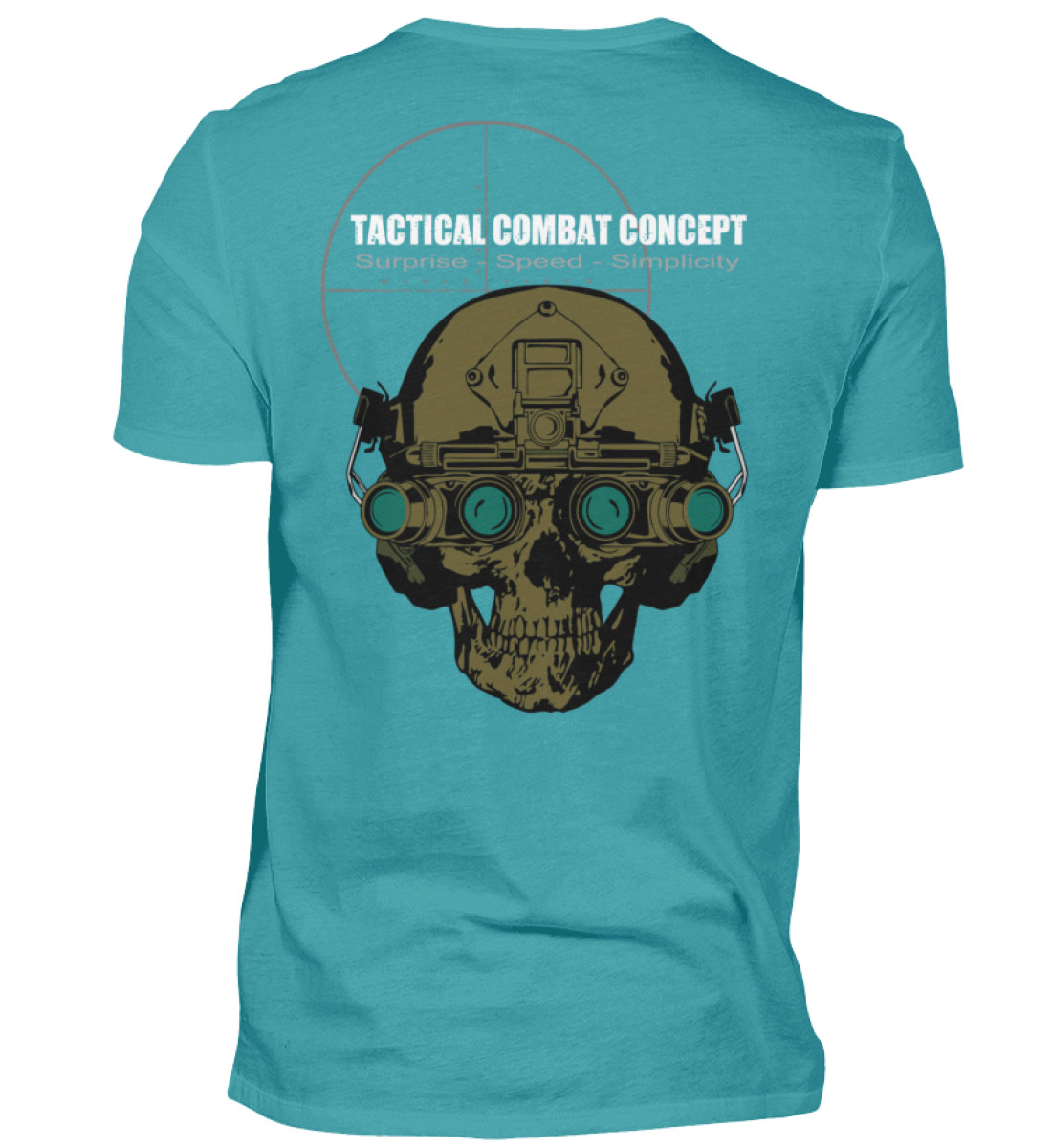 TCC Night Vision Skull T-Shirt - Herren Shirt-1242