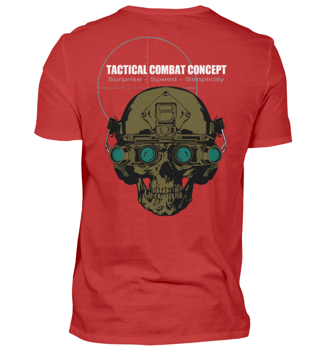 TCC Night Vision Skull T-Shirt - Herren Shirt-4