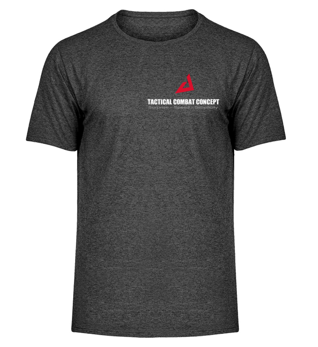 Tactical Combat Concept - Herren Melange Shirt-6808