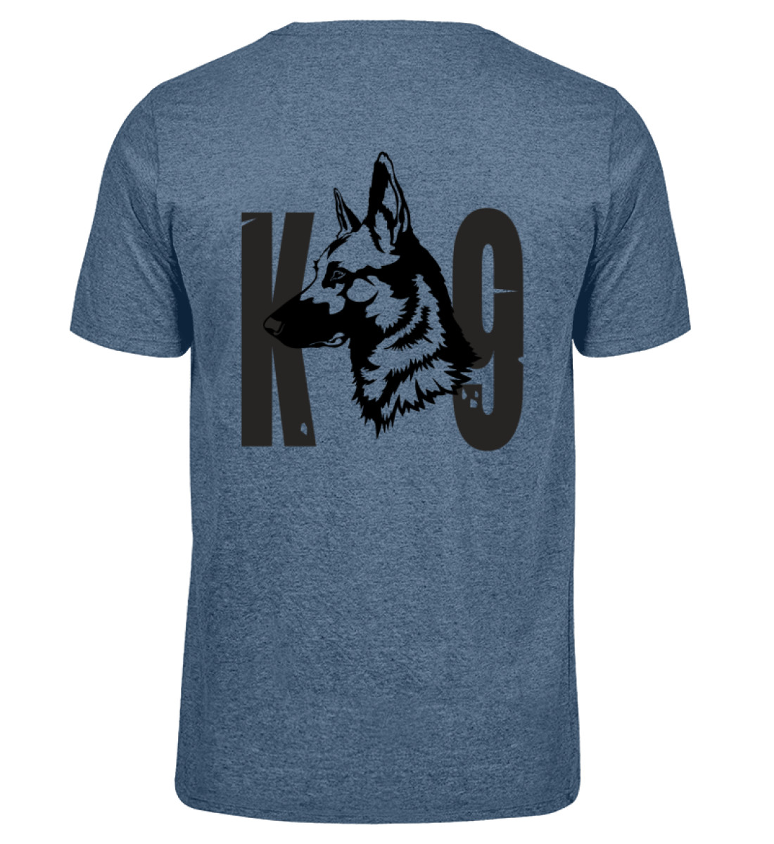 TCC - K9 German s/w - Herren Melange Shirt-6803
