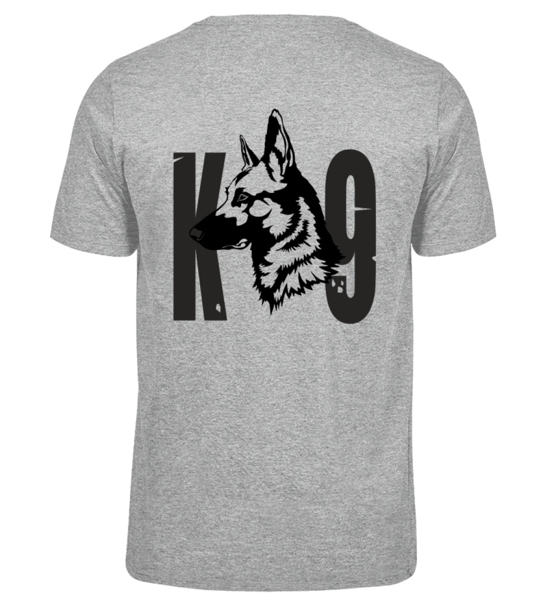 TCC - K9 German s/w - Herren Melange Shirt-6807
