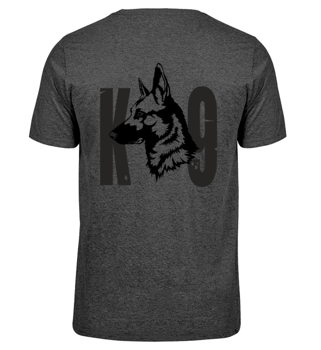 TCC - K9 German s/w - Herren Melange Shirt-6808