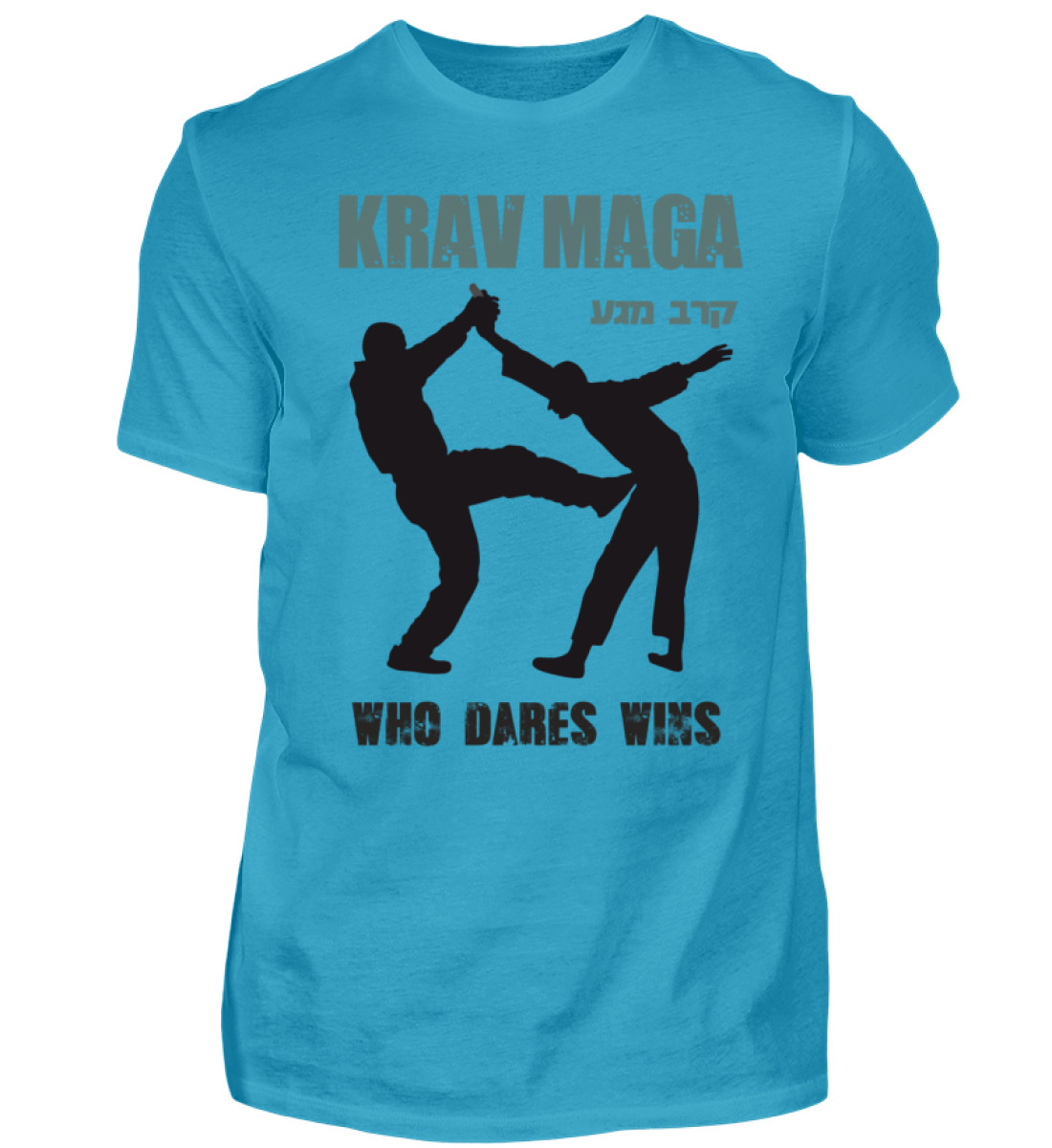 Krav Maga - Who Dares Wins - Herren Premiumshirt-3175