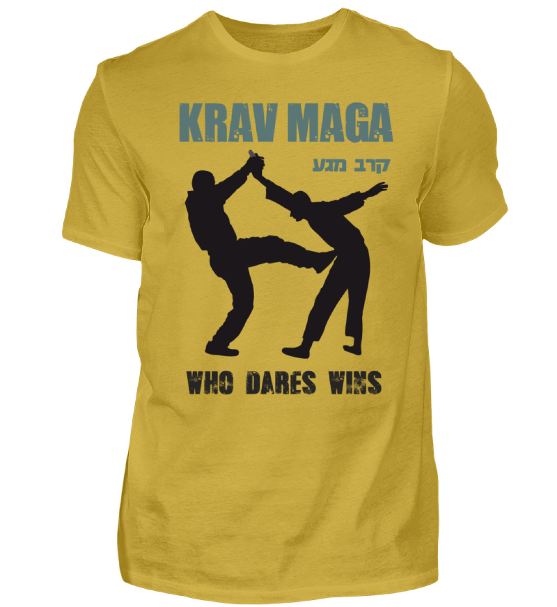Krav Maga - Who Dares Wins - Herren Premiumshirt-2980