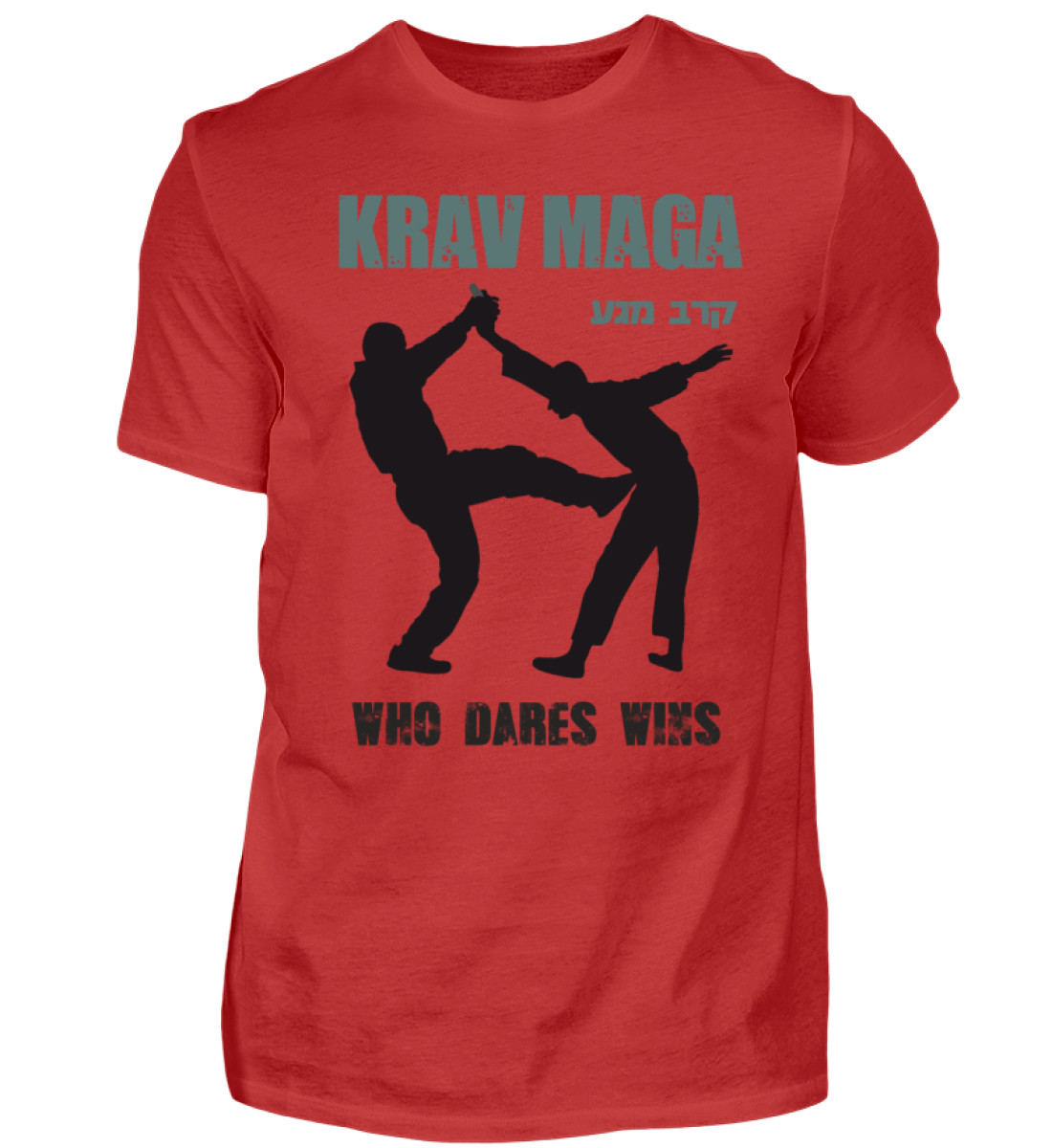 Krav Maga - Who Dares Wins - Herren Premiumshirt-4