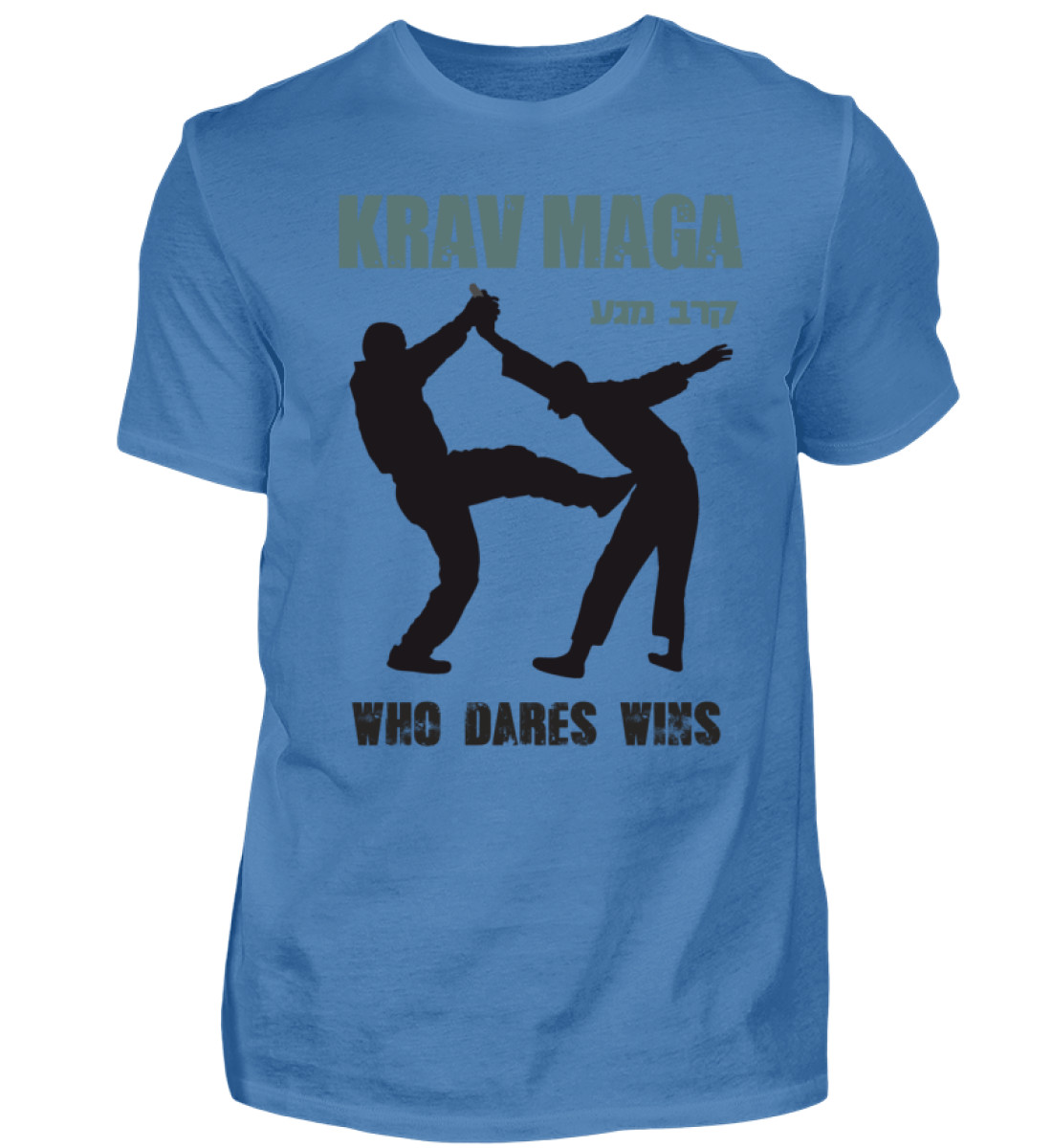 Krav Maga - Who Dares Wins - Herren Premiumshirt-2894