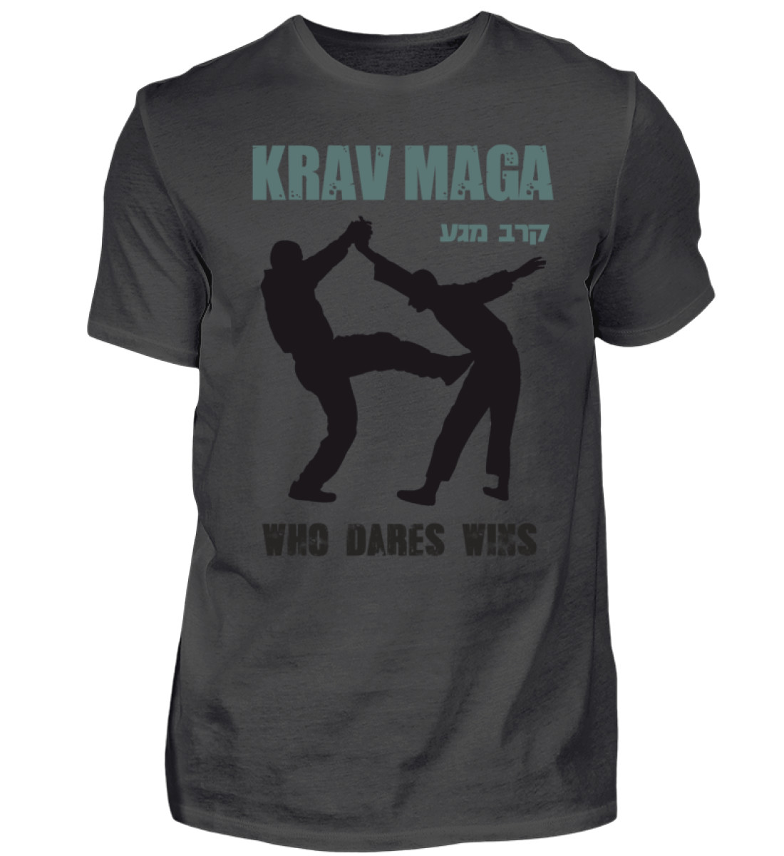 Krav Maga - Who Dares Wins - Herren Premiumshirt-2989