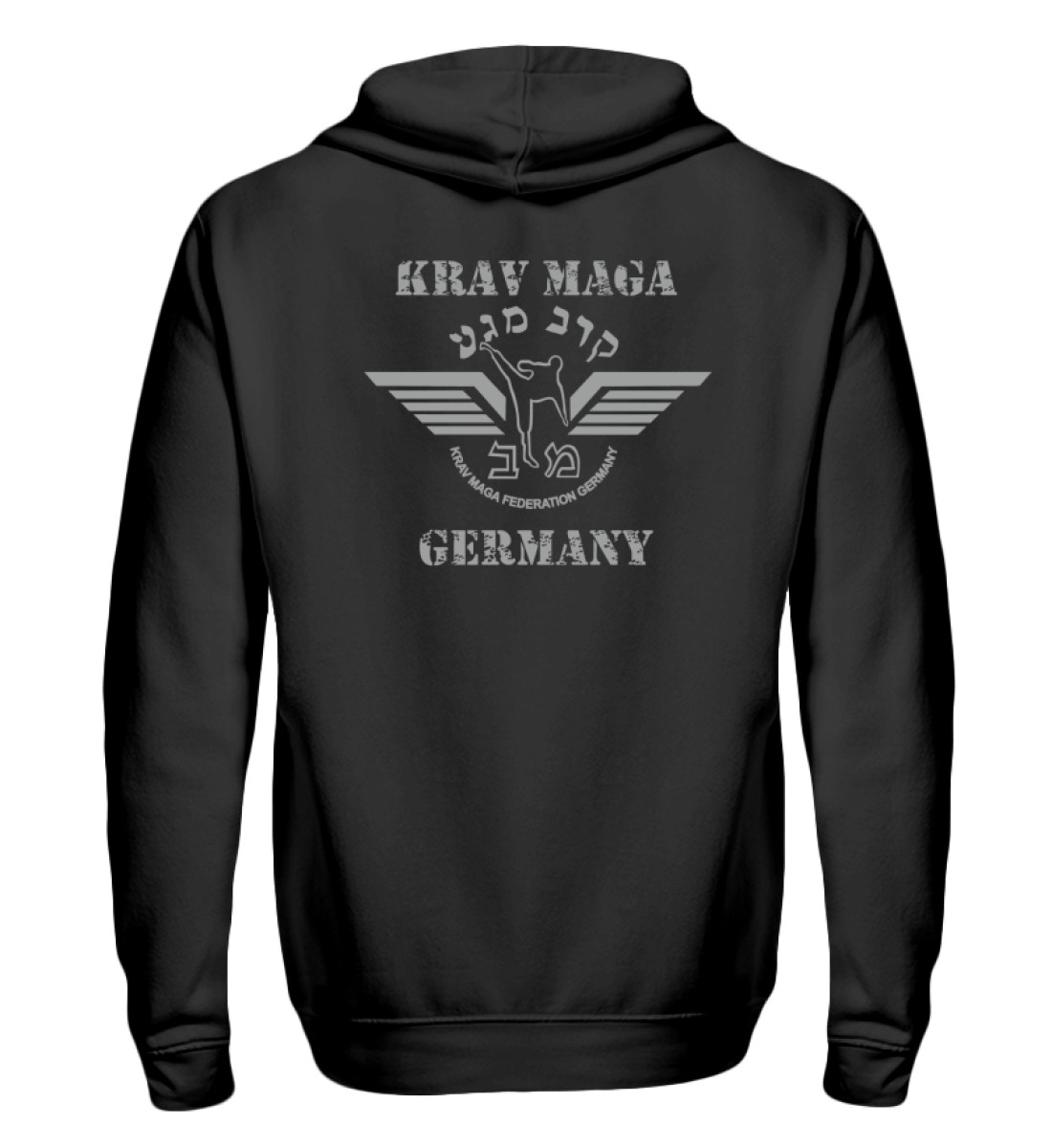 Krav Maga Touch me! And Your First.. - Zip-Hoodie-16