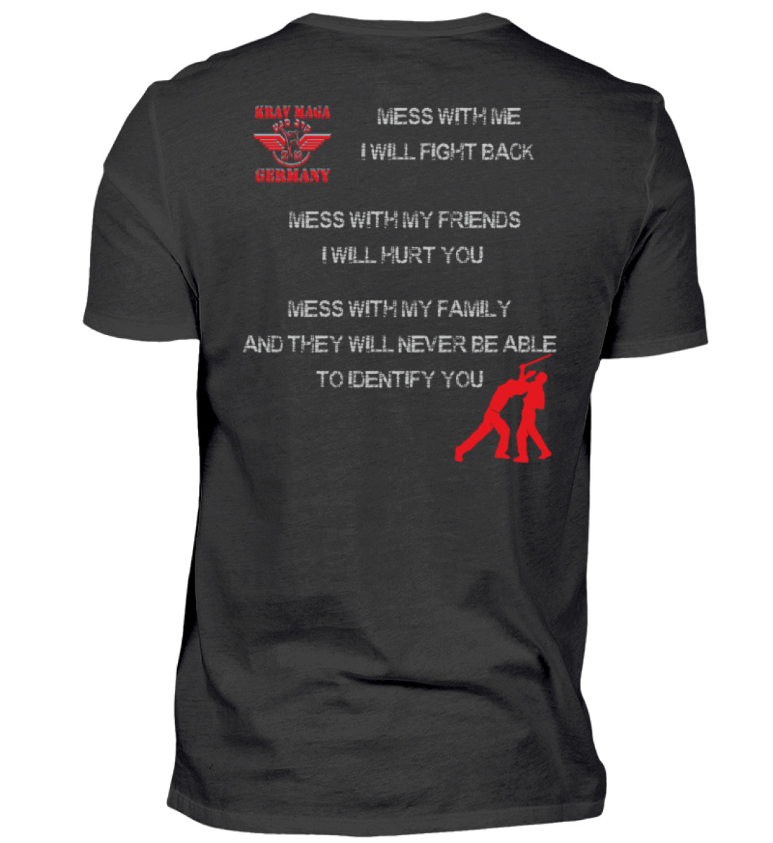 MESS WITH ME... - Herren Premiumshirt-16