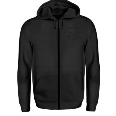 Krav Maga Touch me! And Your First.. - Zip-Hoodie-16