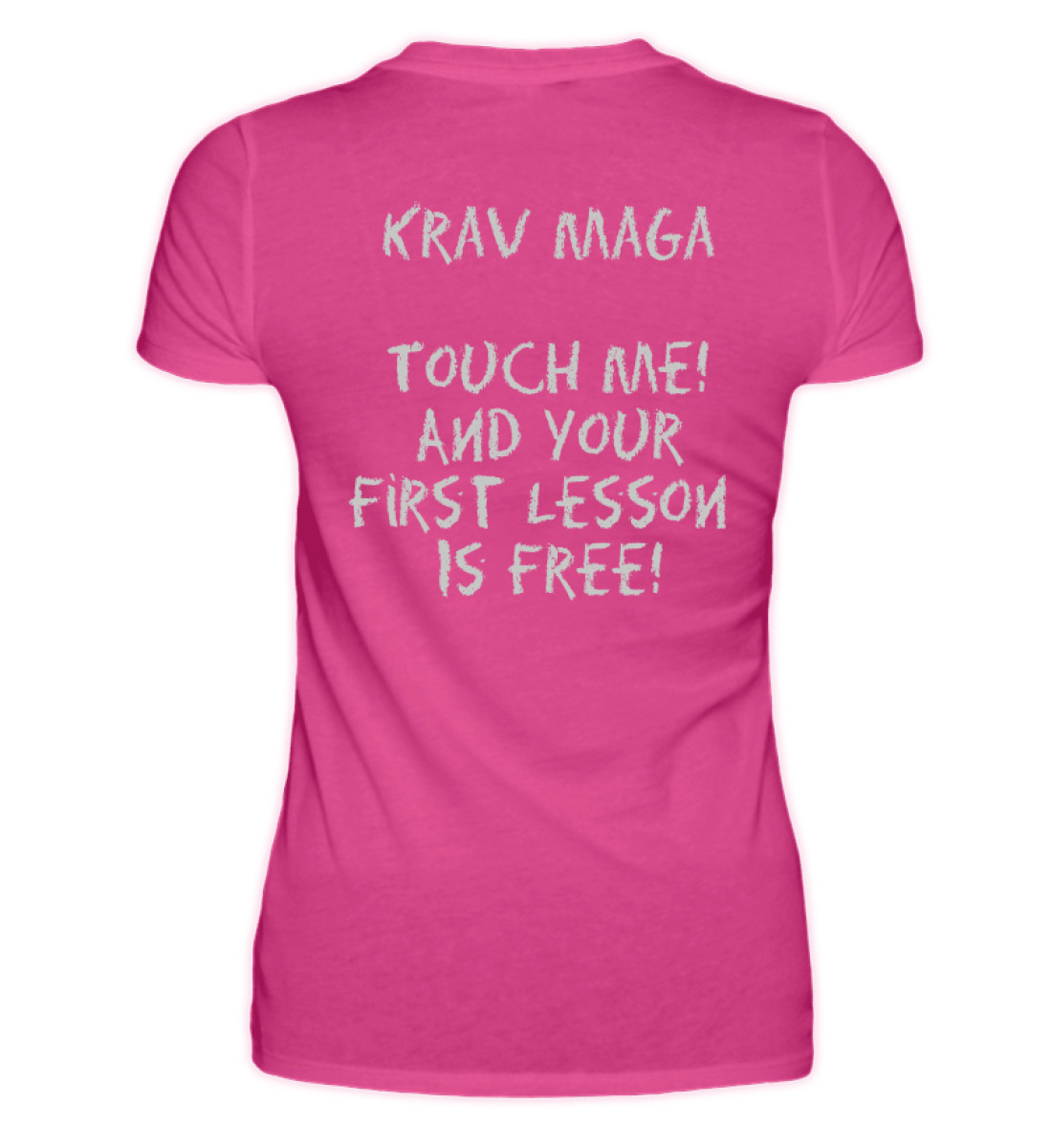 Krav Maga Touch me! And Your First.. - Damen Premiumshirt-28