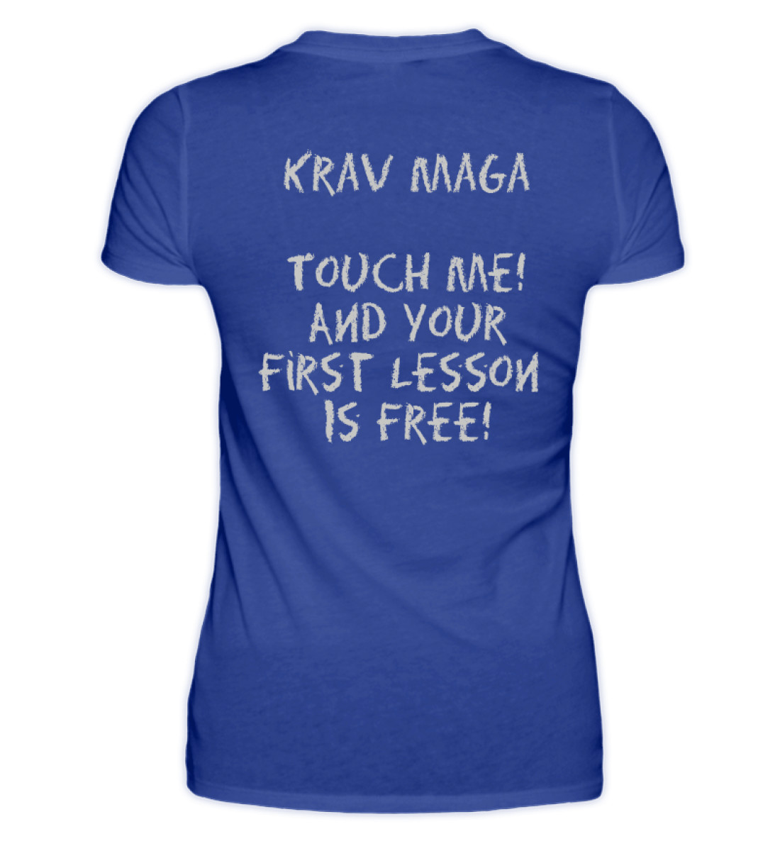 Krav Maga Touch me! And Your First.. - Damen Premiumshirt-27