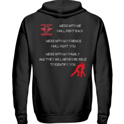 MESS WITH ME... - Unisex Kapuzenpullover Hoodie-639