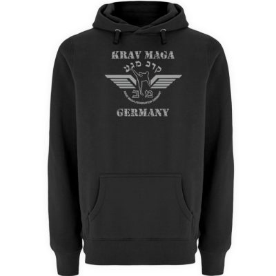 Krav Maga Touch me! And Your First.. - Unisex Premium Kapuzenpullover-16