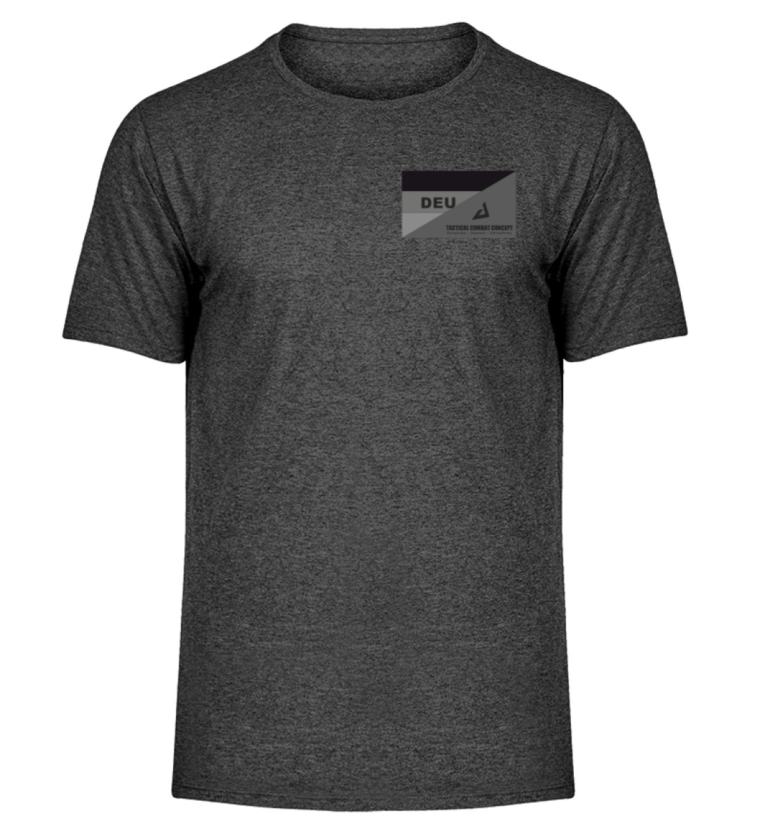 TCC - K9 German s/w - Herren Melange Shirt-6808