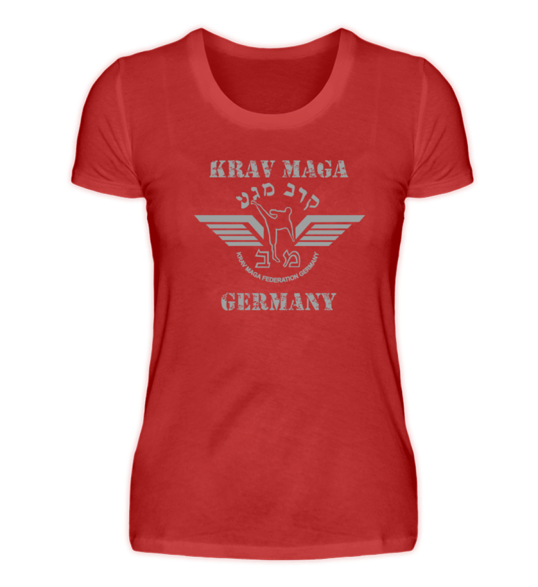 Krav Maga Touch me! And Your First.. - Damen Premiumshirt-4