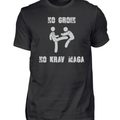 No Groin - No Krav Maga - Herren Premiumshirt-16
