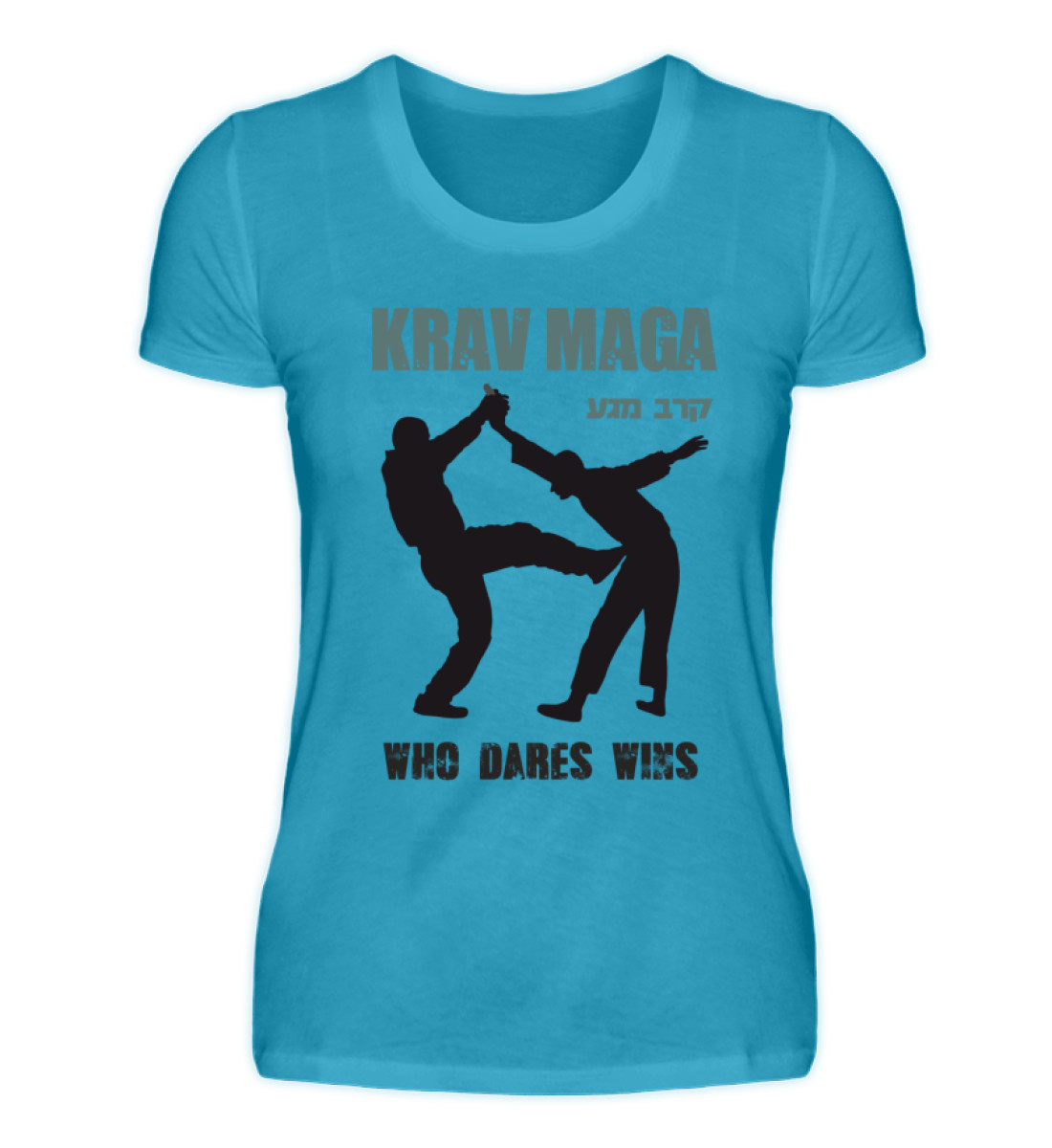 Krav Maga - Who Dares Wins - Damen Premiumshirt-3175