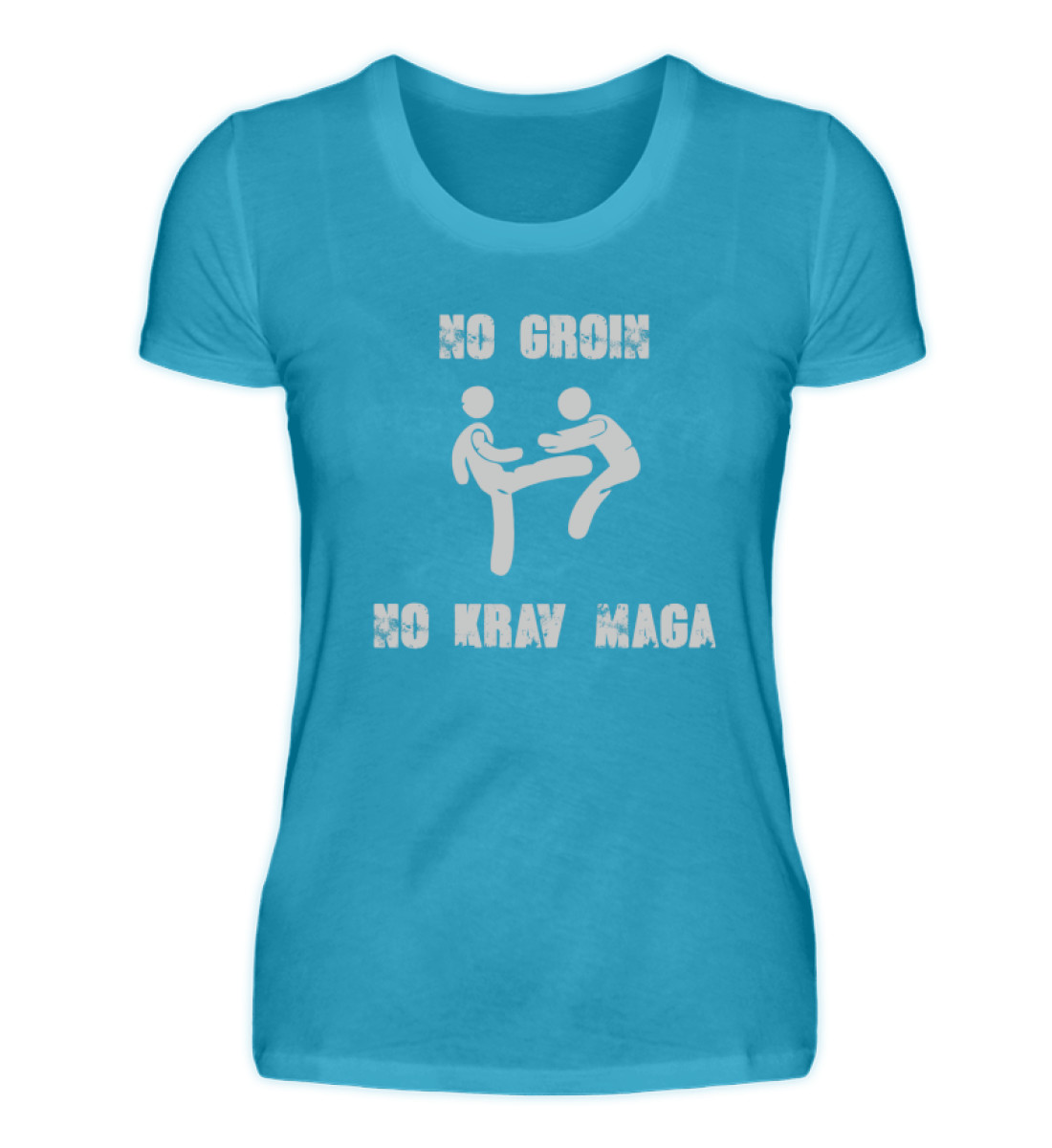No Groin - No Krav Maga - Damen Premiumshirt-3175