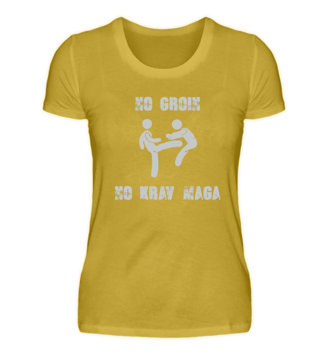 No Groin - No Krav Maga - Damen Premiumshirt-2980