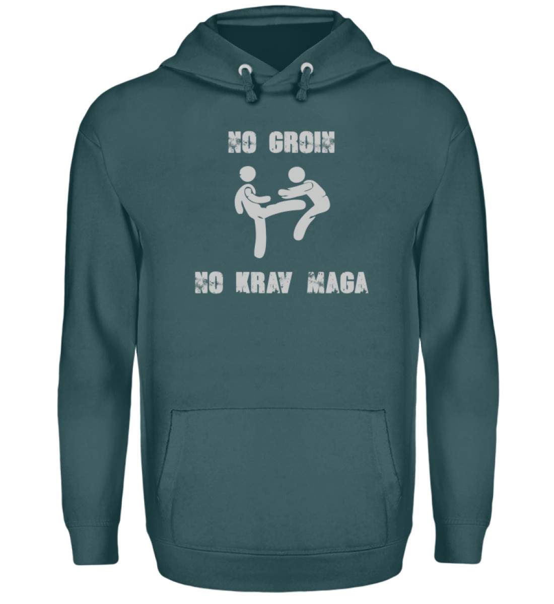 No Groin - No Krav Maga - Unisex Kapuzenpullover Hoodie-1461