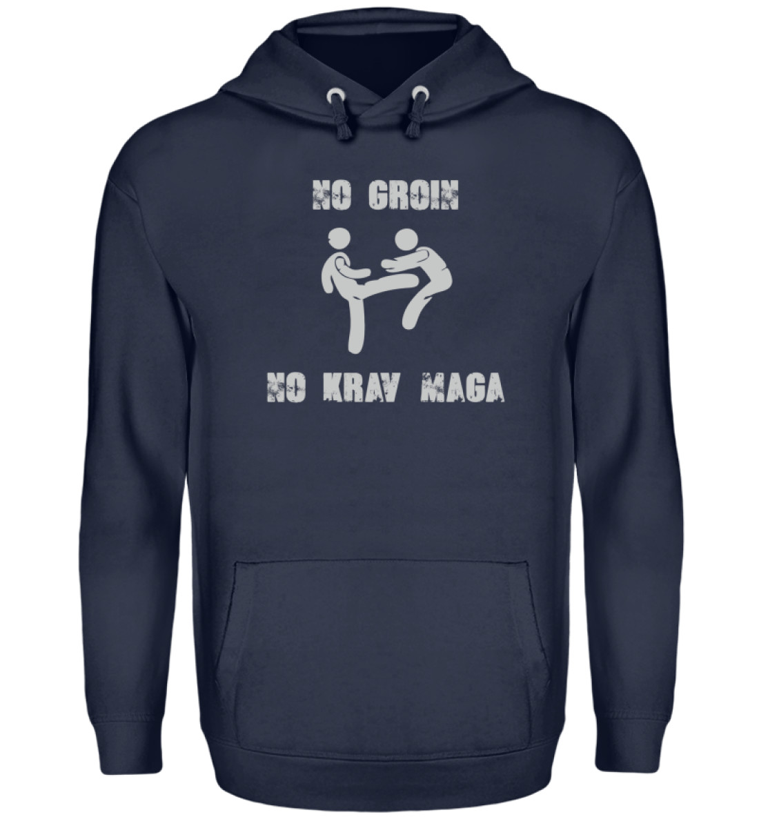 No Groin - No Krav Maga - Unisex Kapuzenpullover Hoodie-1698