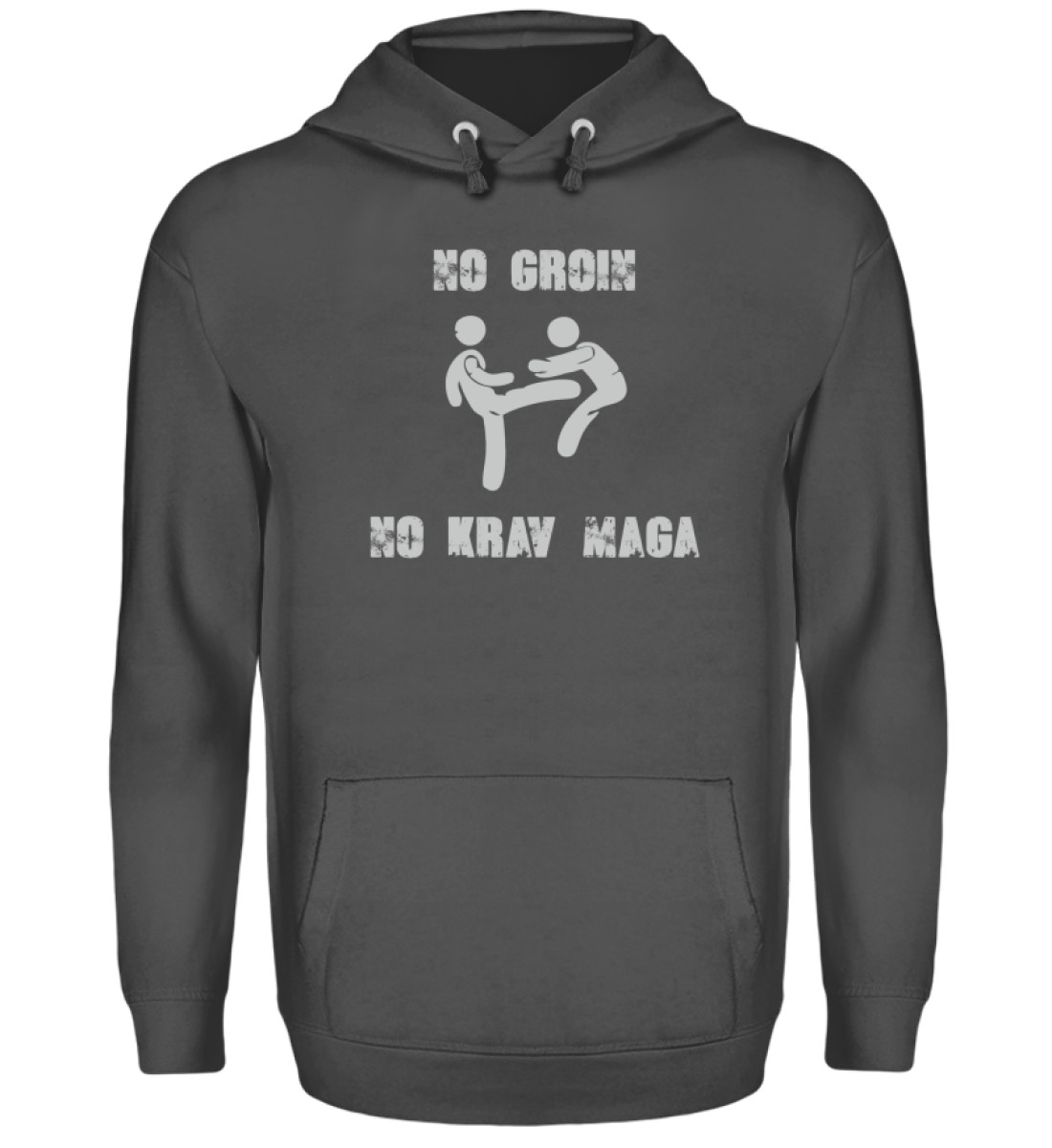 No Groin - No Krav Maga - Unisex Kapuzenpullover Hoodie-1762