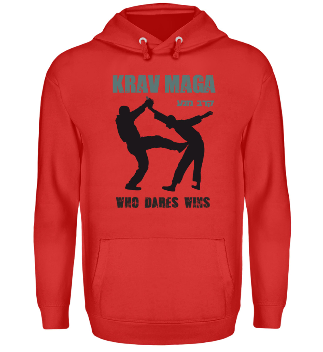 Krav Maga - Who Dares Wins - Unisex Kapuzenpullover Hoodie-1565