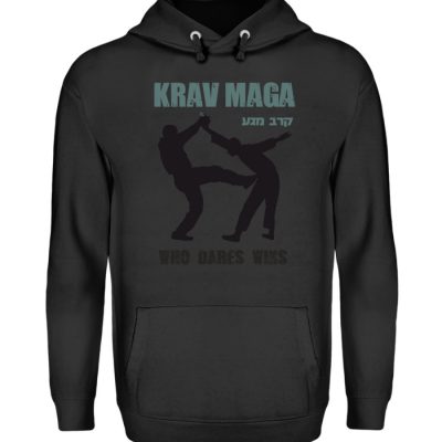 Krav Maga - Who Dares Wins - Unisex Kapuzenpullover Hoodie-639