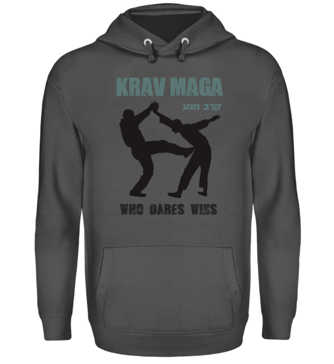 Krav Maga - Who Dares Wins - Unisex Kapuzenpullover Hoodie-1762