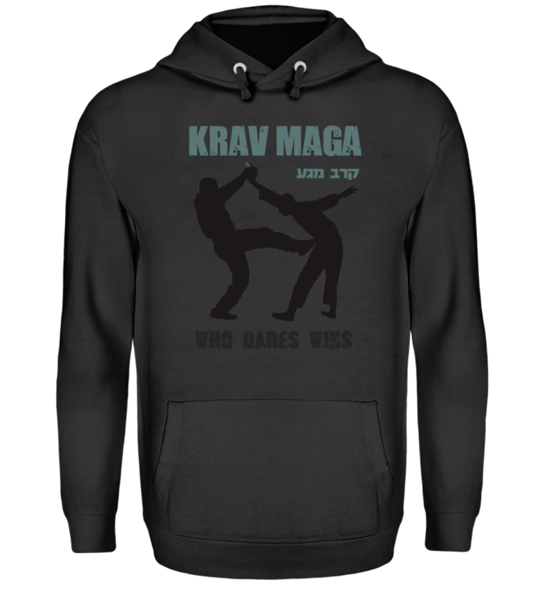 Krav Maga - Who Dares Wins - Unisex Kapuzenpullover Hoodie-639