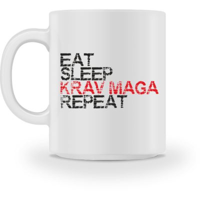 Eat, Sleep, Krav Maga, Repeat - Tasse-3