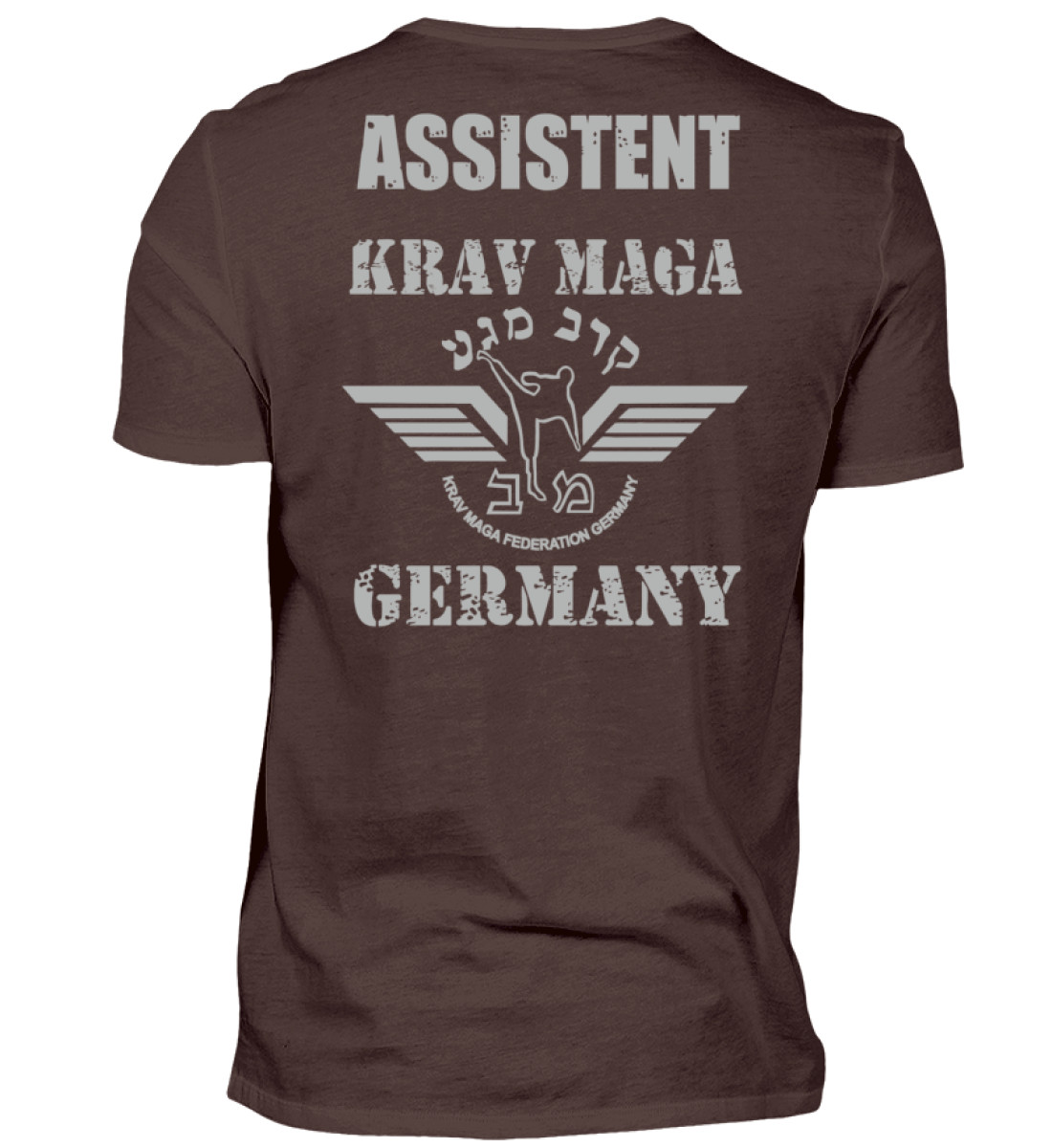 KMFG Assistent (Blue-Brown Belt) - Herren Premiumshirt-1074
