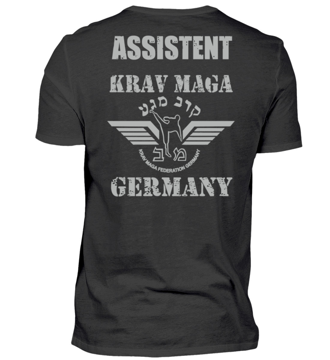 KMFG Assistent (Blue-Brown Belt) - Herren Premiumshirt-16