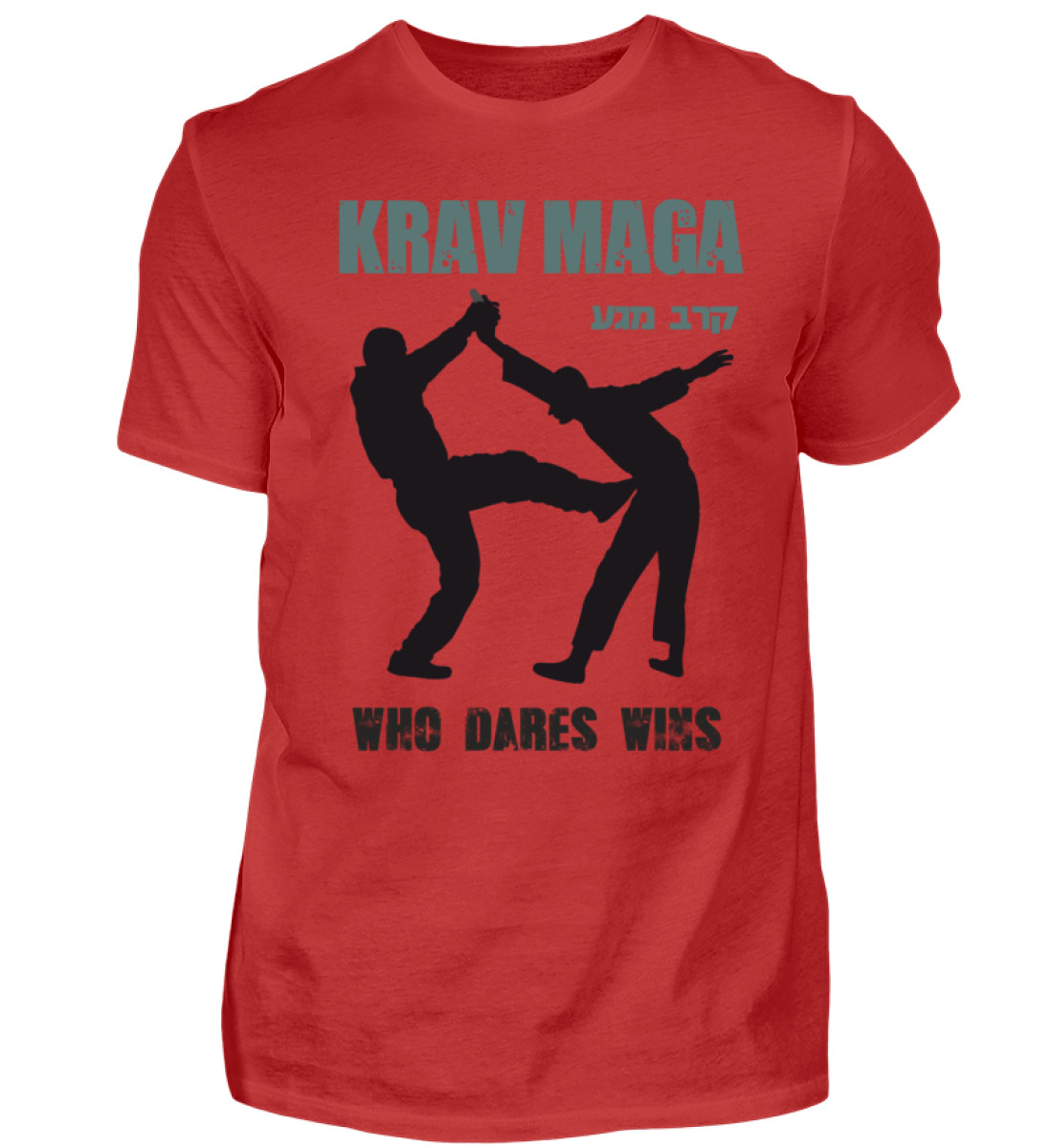 Krav Maga - Who Dares Wins - Herren Shirt-4